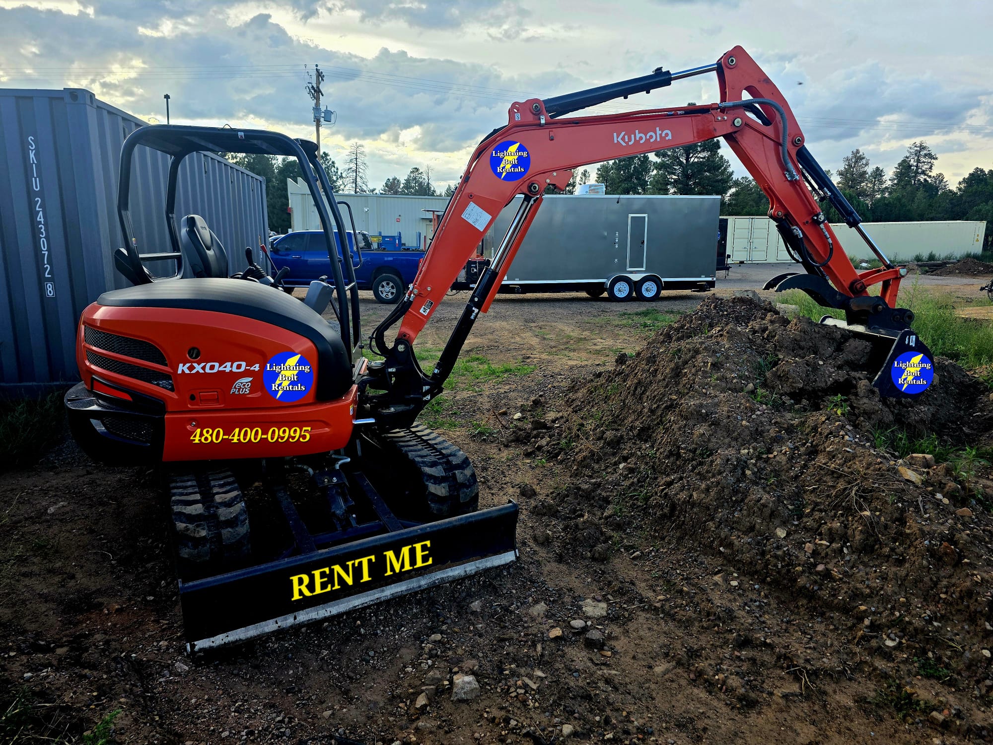 Kubota KX040-4 Mini Excavator